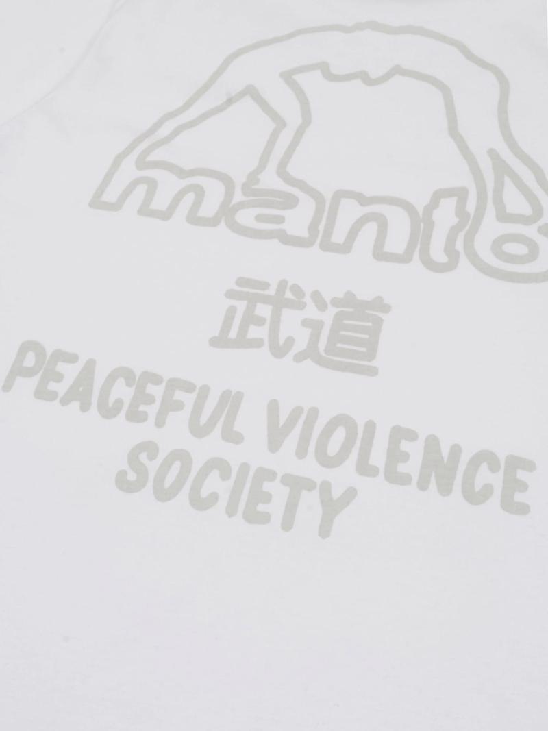 MANTO society 25 tshirt-white